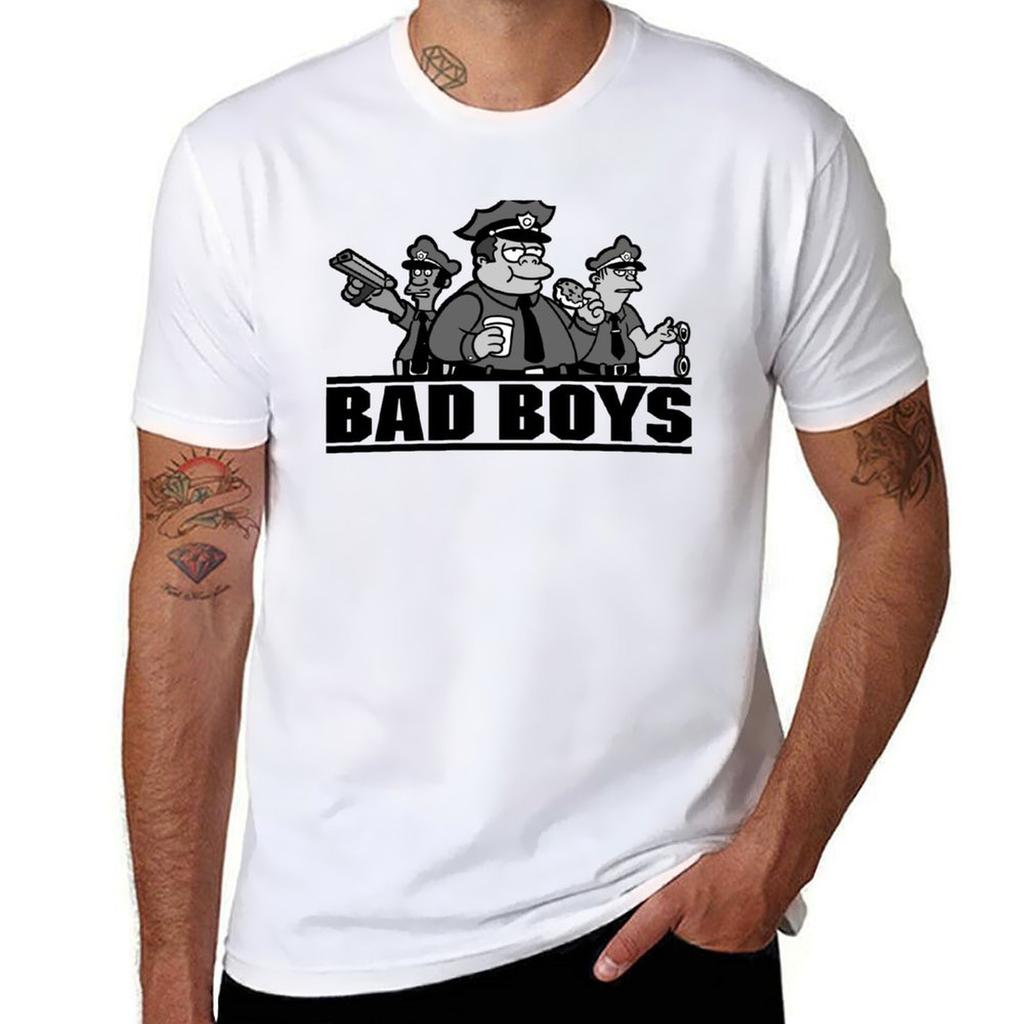 Bad Boys TShirt Casual Light Summer Short Sleeve Top