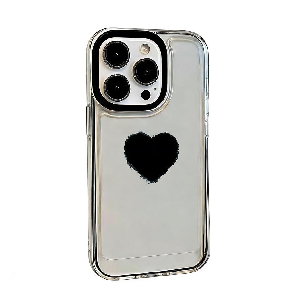 Clear Heart iPhone Cover for 17PROMAX/15/14/13