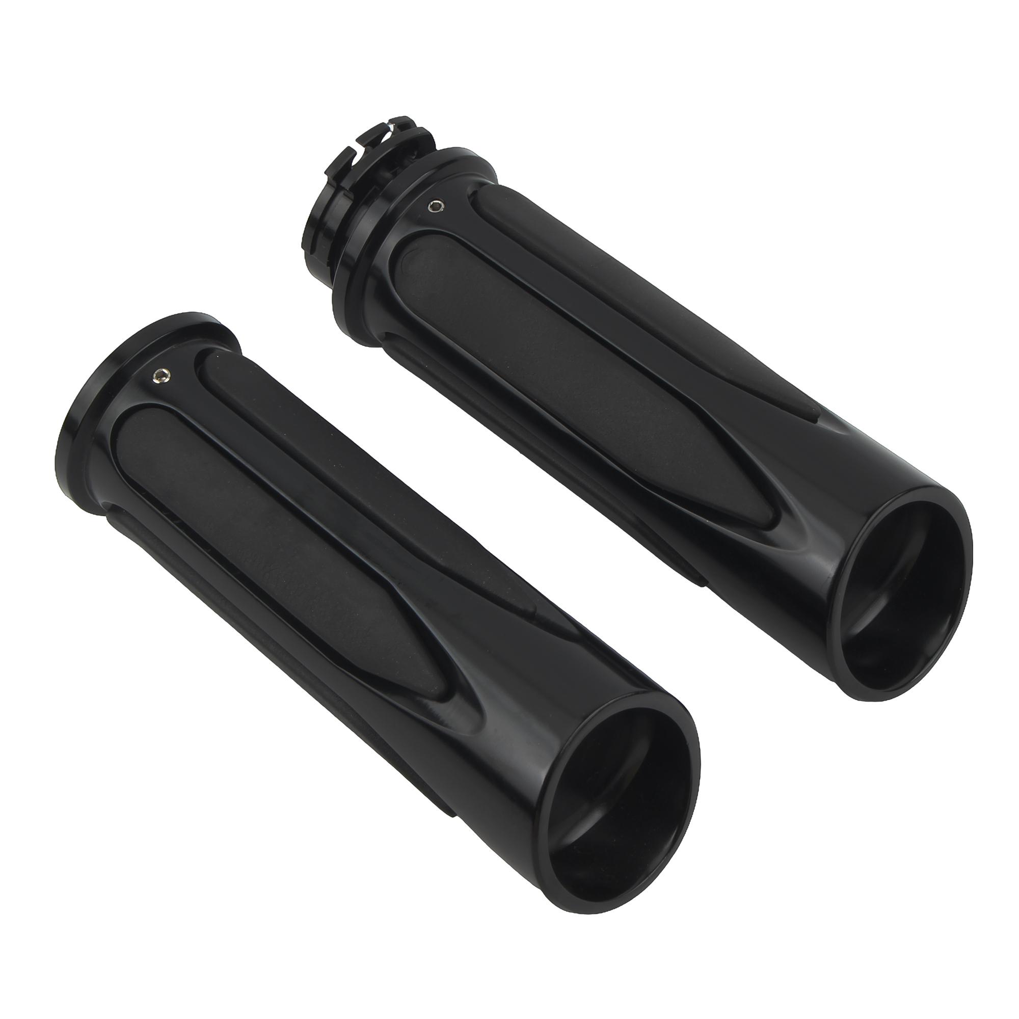 

25mm Motorcycle Hand Grips Handlebar Grip For Harley Touring Softail Dyna Motorcross Handle Bar End Cuffs Grips
