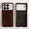Business Oil Wax Genuine Leather Case For Poco F8 Ultra F5Pro POCO X6Pro M5 M6Pro X4 X5 F2Pro Cover Back Coque Shockproof Fundas