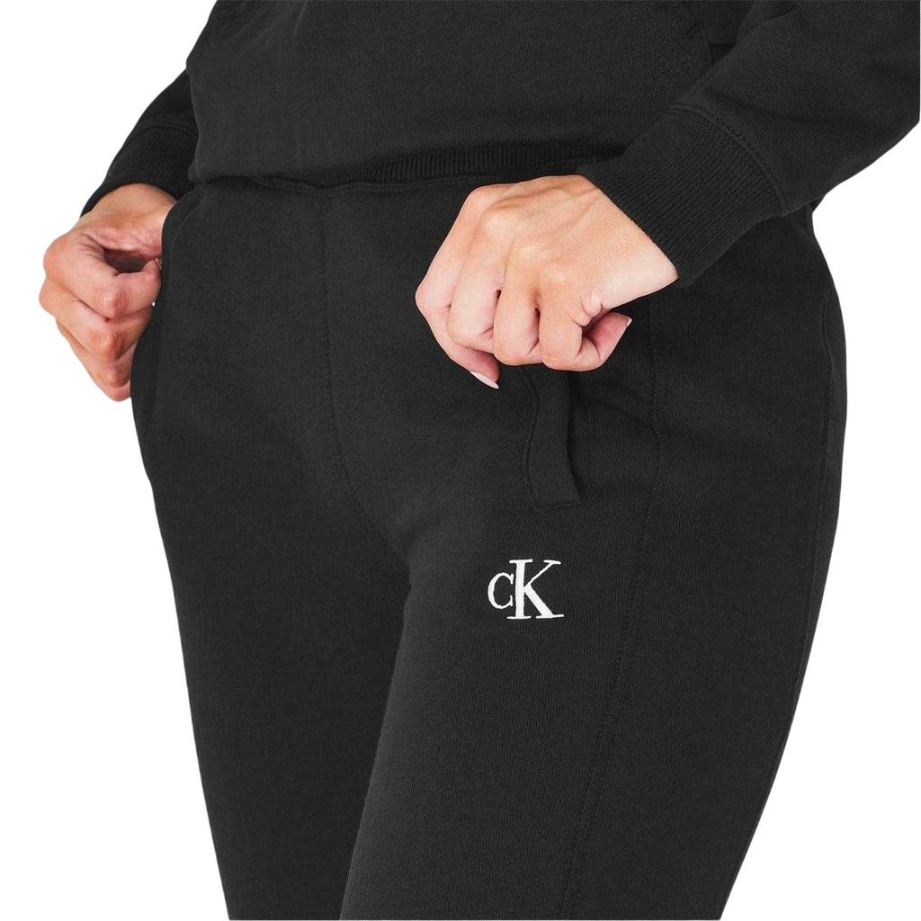 Calvin Klein Womens/Ladies Jeans Cotton Blend Embroidered Logo Joggers