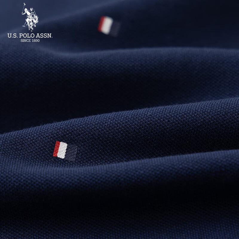U.S. Polo Assn. Herren Langarm-Poloshirt