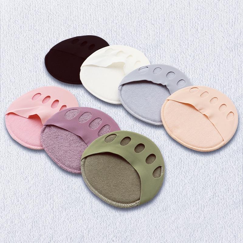 Five Toes Forefoot Pads High Heel Foot Care Half Insoles Calluses Corns Relief Feet Pain Massaging Toe Cushion Accessorie