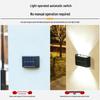 New Up and Down Solar Luminous Wall Lamp for Outdoor Courtyard and Garden Decor