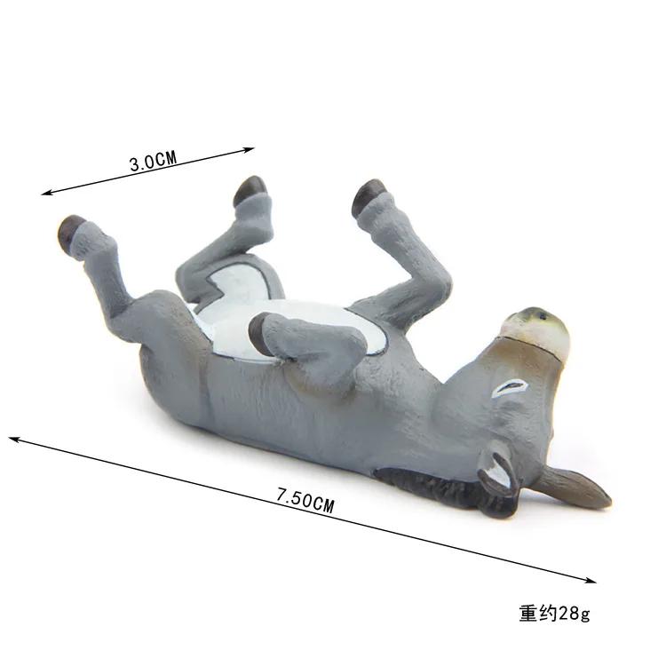 

Теплая серия Sleepy Zoo Corgi Cat Белый медведь Морской лев Орангутанг Наклейка на холодильник ручной работы Donkey-1