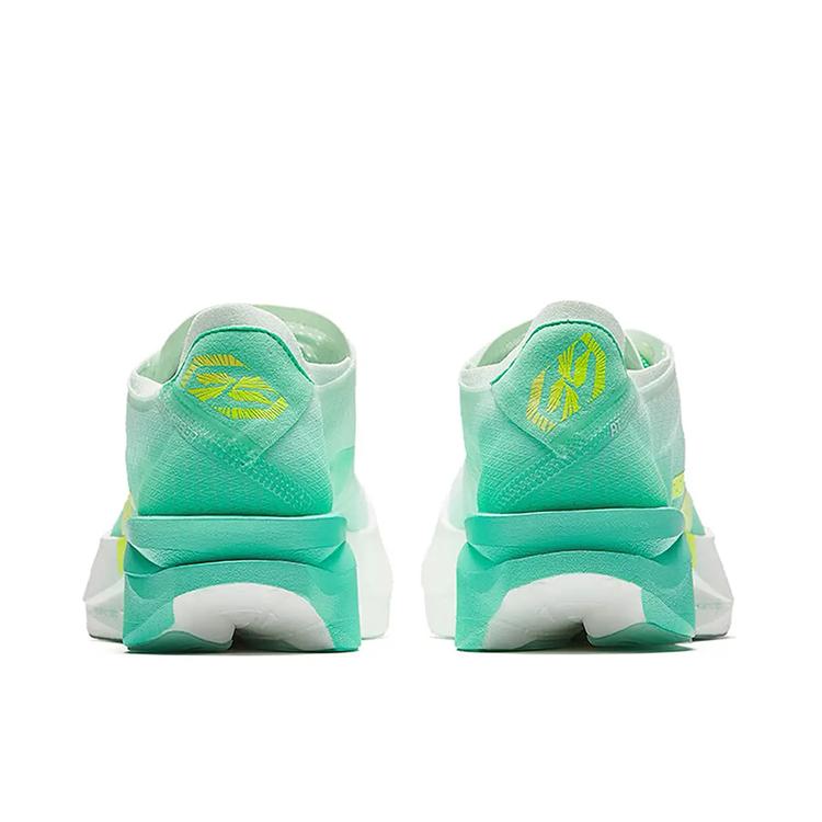 Anta C202 G9 2 Cushioning, Wear Resistant Low Top Racing Marathon Carbon Plate Running Shoes Women's White Green 122545573-5