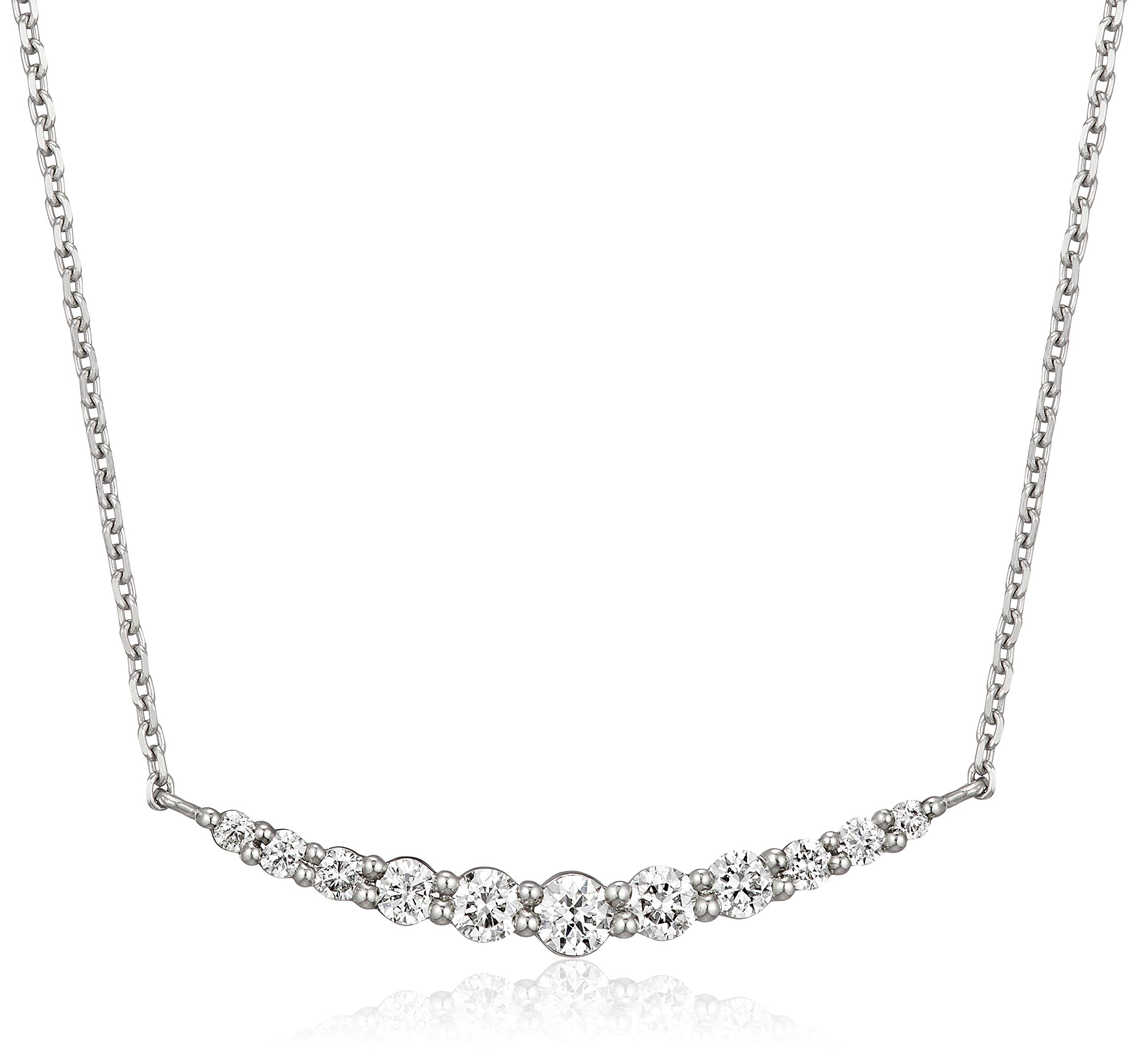 

Platinum Necklace [Yondo Sea] 4℃ 11182-312-5010-00-00 Women s