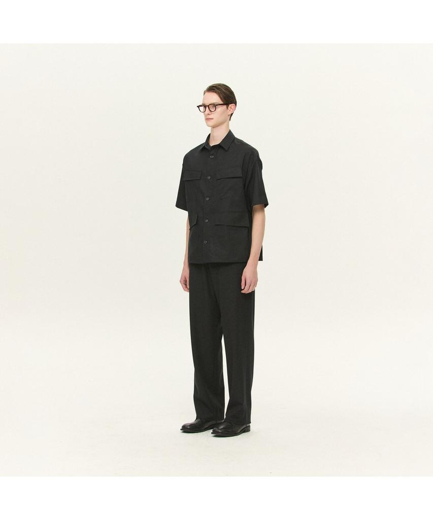 Kaembeulijimembeoseu [Movere X Roliat] Relax Pants - Black Mcpas26603Bkx