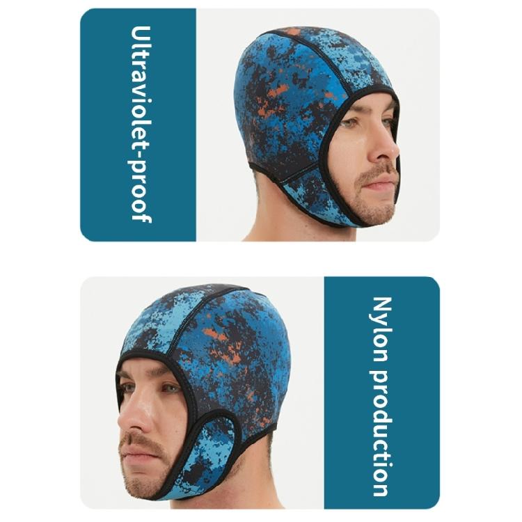 2mm Thermal Swimming Caps Diving Hood Comfortable Dive Caps Surf Caps Practical Diving Caps for Man Women