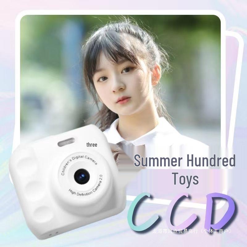 Cute HD Dual Camera for Students: Digital Polaroid Capable of Photos and Mobile Transfer