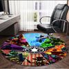 Five Nights at Freddy's Print Round Rug, Washable Floor Carpet, For Entryway Dorm Laundry Room Office Study, Home Decor Birthday Christmas Gift