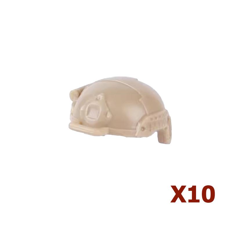 Military Soliders Figure Waffen Building Block German US Helmet Goggle Bazooka Anti Tank Rocket Launcher Flamethrower Brick Toys