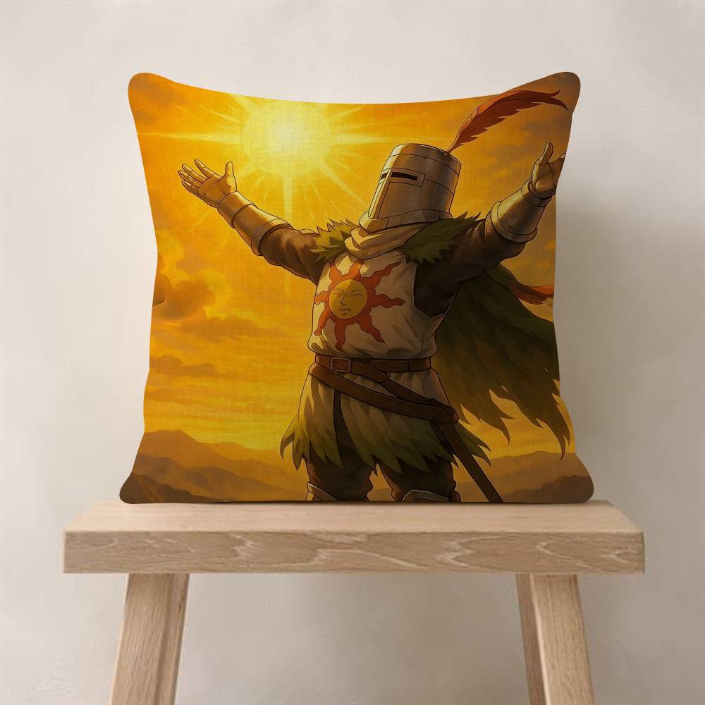 Classic Game DDark Souls 3 Personalized Pillow Dust Cover Bedroom Kids Party Decoration Pillowcase Birthday Children Gift