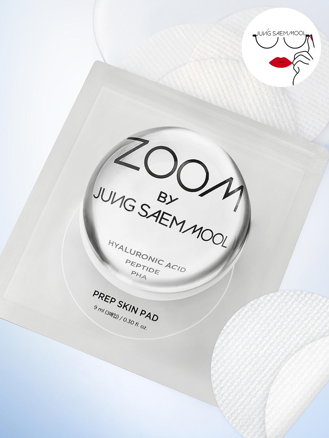 

Пэды для подготовки кожи Jung Saem Mool Zoom Prep (3 шт.) 1ea