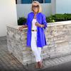 Chemise de bureau pour femme à manches longues Cardigan en coton Boutonnage simple Revers Mode Printemps Automne Professionnel Femme