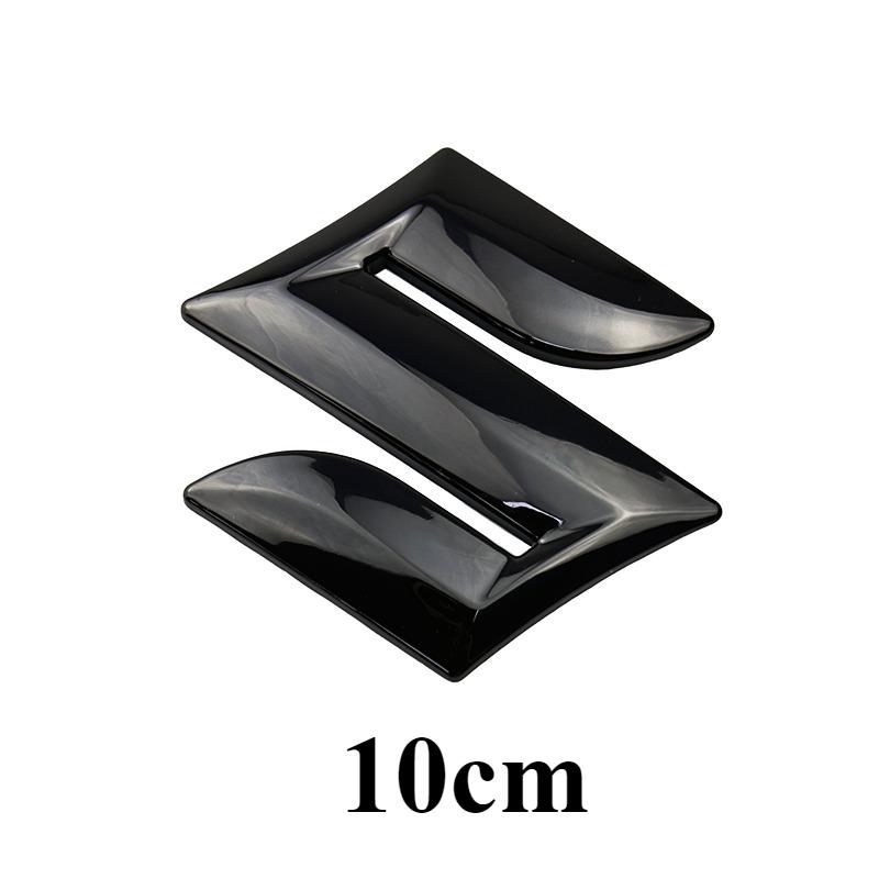 3D Badge Steering Wheel Sticker Car Front Emblem Rear Trunk Logo For SUZUKI Swift Metal Alloy Modified Letter Decoration