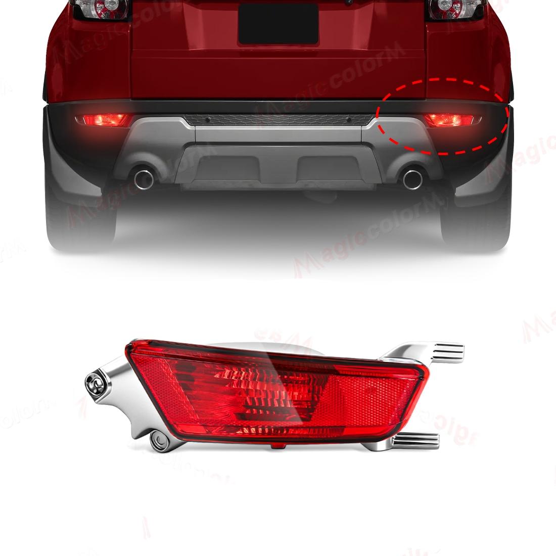 For Land Rover Range Evoque 2011 2012-2018 Rear Bumper Brake Light Reflector Fog Lamp Stop Lamp With Bulb LR025148 LR025149 right