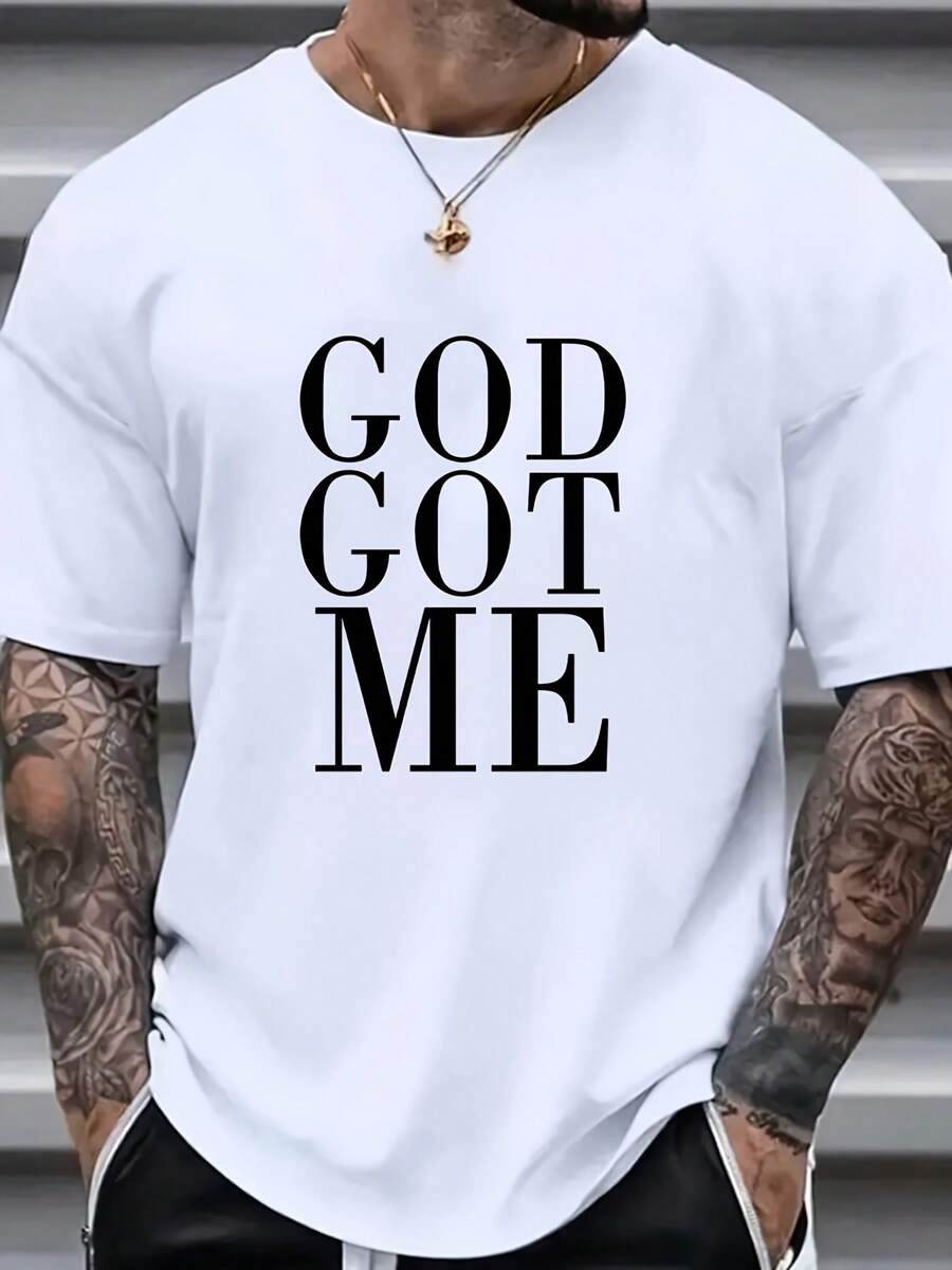 

Unisex T-Shirt with Gigi Alphabet Print, All Season Comfort Fit XXL