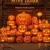 Halloween Luminous Pumpkin Head Decoration - Funny Outdoor Lantern Ornament for Door & Shop Scenes
