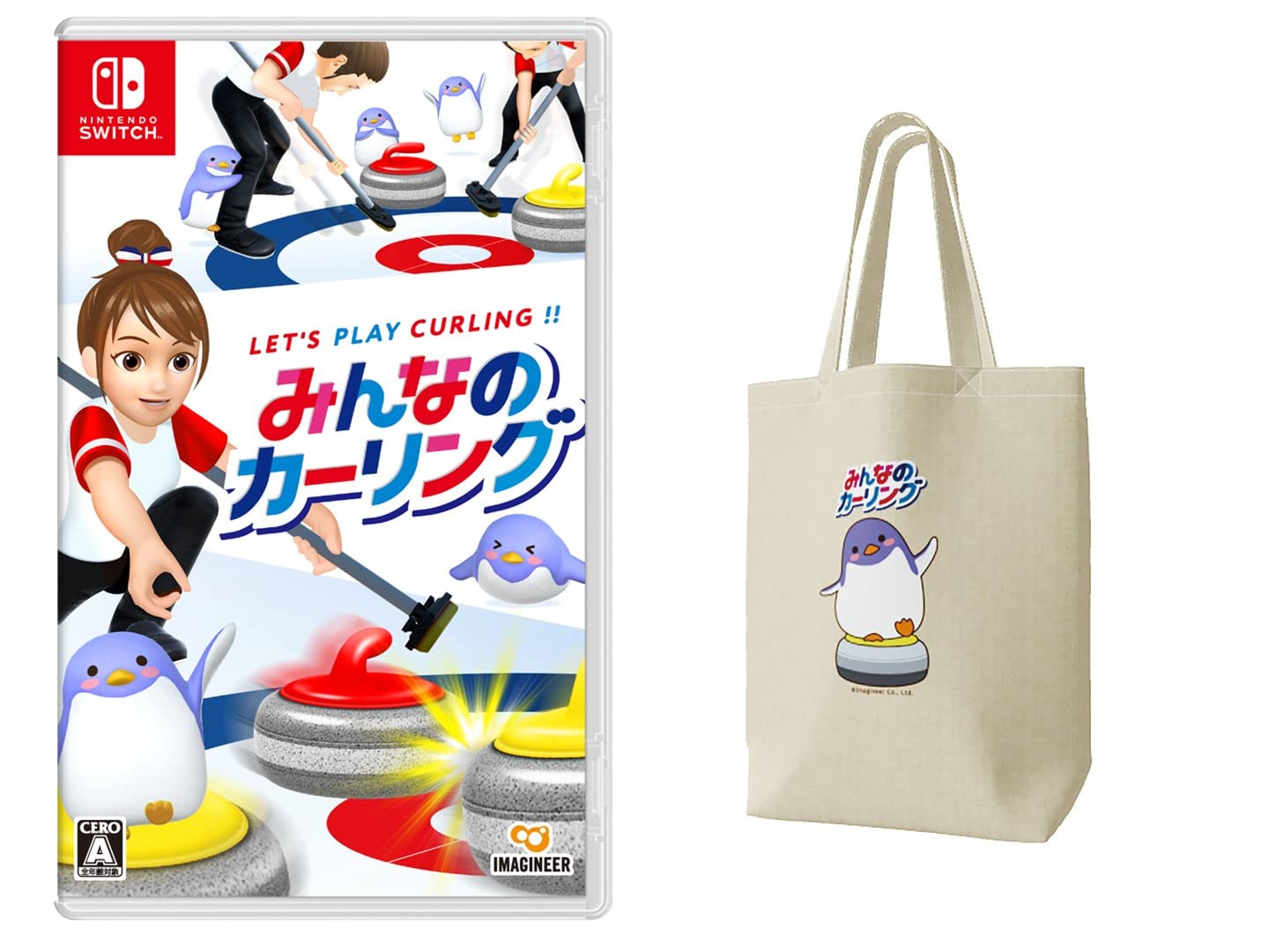 

Everyone s Curling -Switch (Includes an original eco bag [Amazon.co.jp Exclusive])