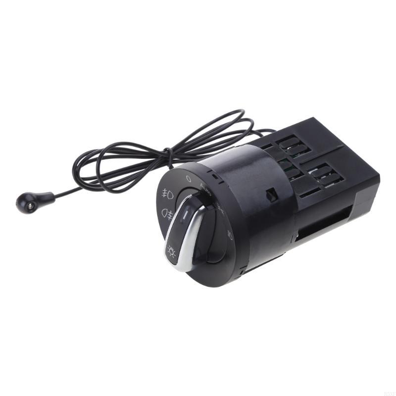 2025 New Headlight Fog Lamp Switch For Golf 4 MK4 Chrome Switch Plug Car Accessory