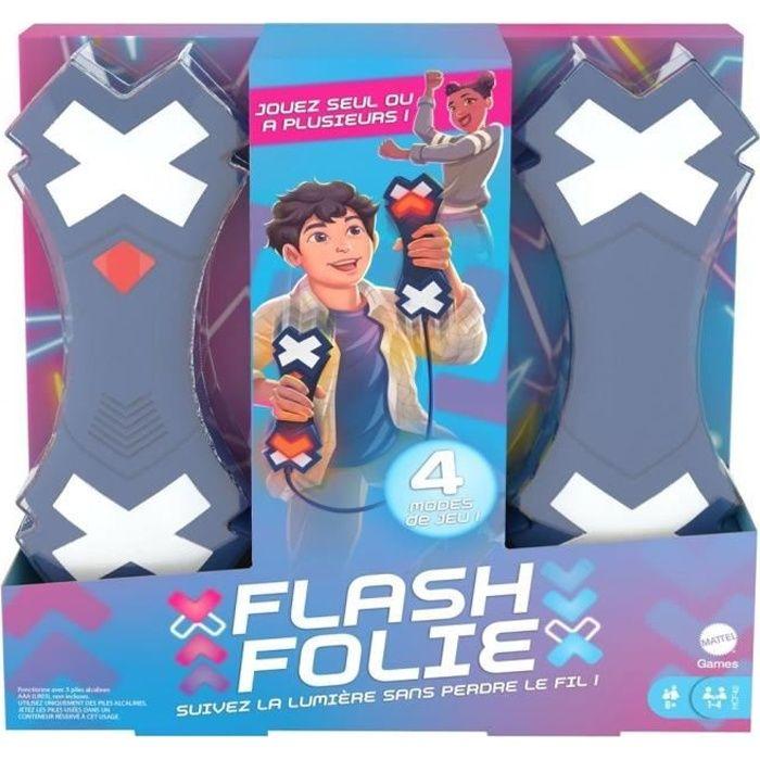Gioco da tavolo elettronico - MATTEL GAMES - Flash Folie - 2 controller vocali e luminosi