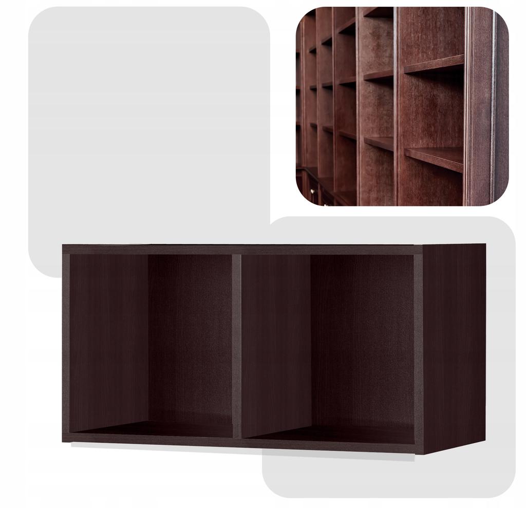 Regał półka organizer pojemnik stojak na płyty winylowe segregatory Cubo 2