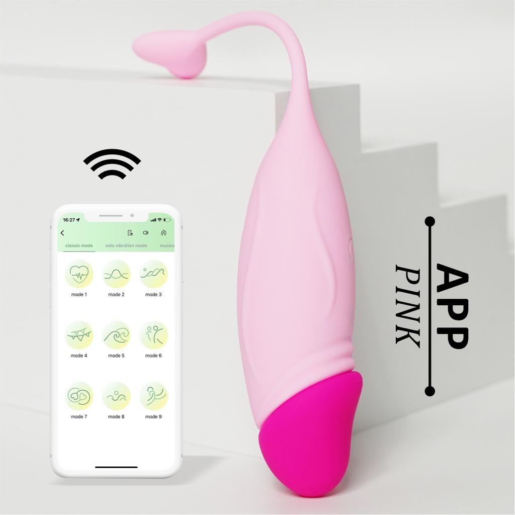 Dual Color APP Remote Control Vibration Egg Vibrator Anal Anal Anal Anal Anal Sphincter Cock Penis Egg Vibrator Flirting