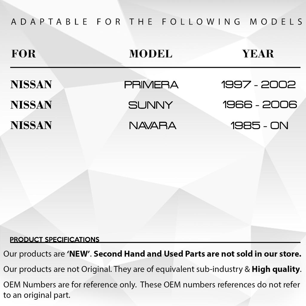 Clutch Pedal Rubber for Nissan Primera, Sunny, Navara