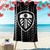 Leeds United A.F.C. logo Plážová osuška, Velká měkká rychleschnoucí osuška pro pláž, kempování, plavání