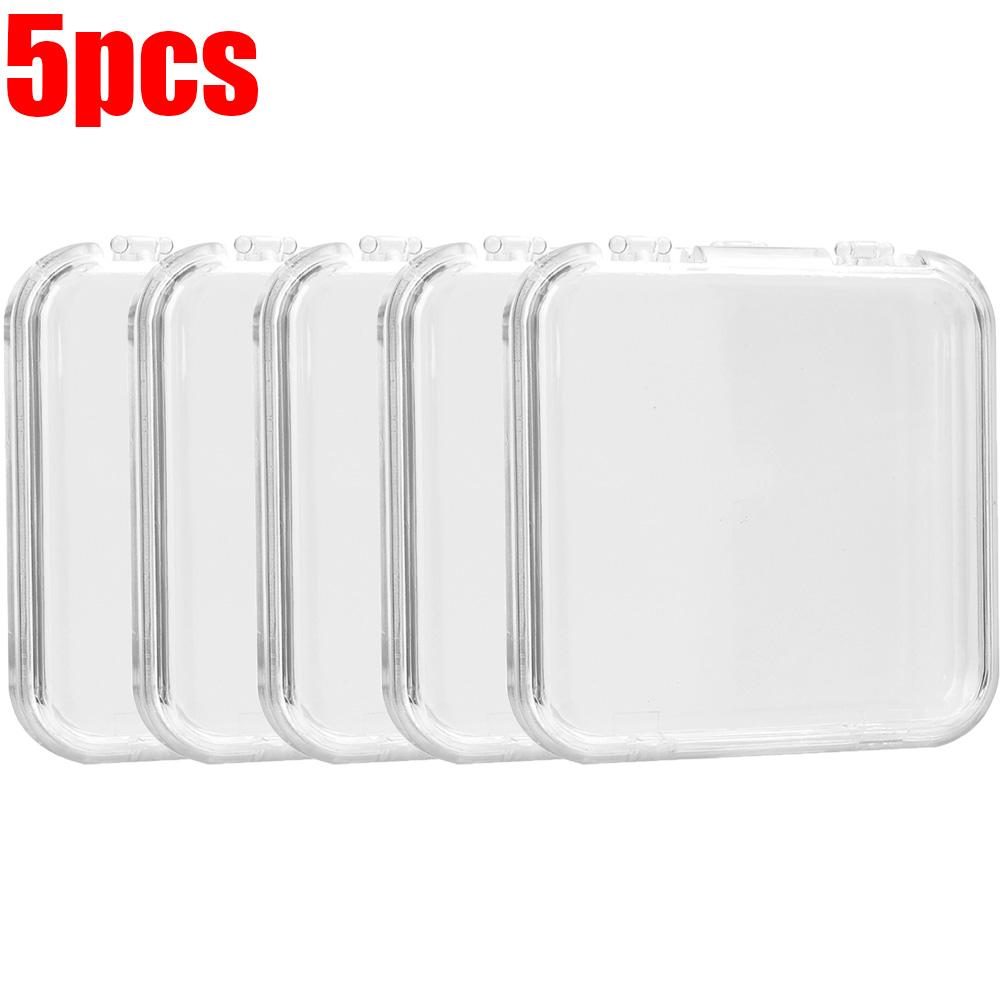 1/10pcs Transparent Earring Bracelet Boxes Organizer Holder Acrylic Jewelry Storage Box Container Nail Display Packaging Case