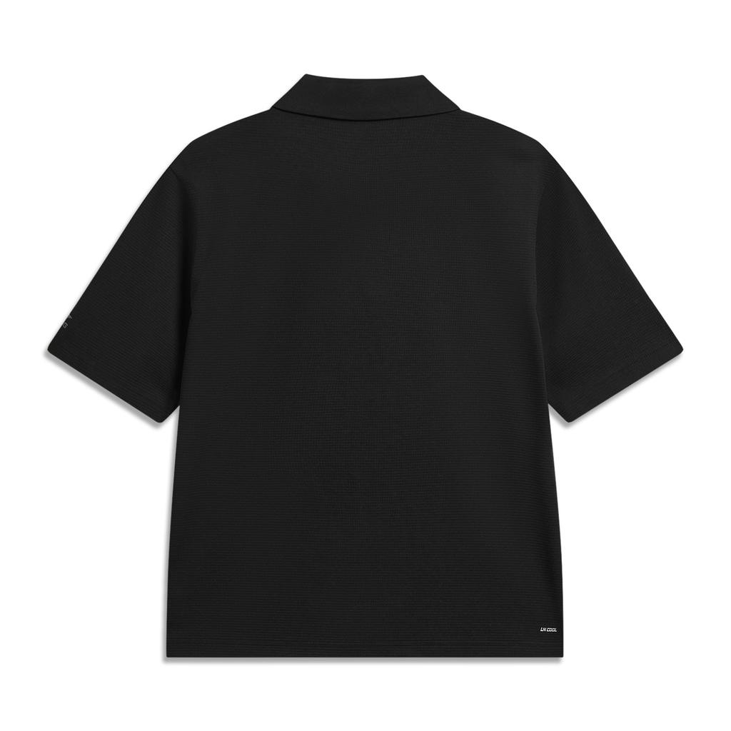 Li Ning Sports Lifestyle Series Polo Shirt With Brand Logo Unisex Polo Shirts APLW293-1
