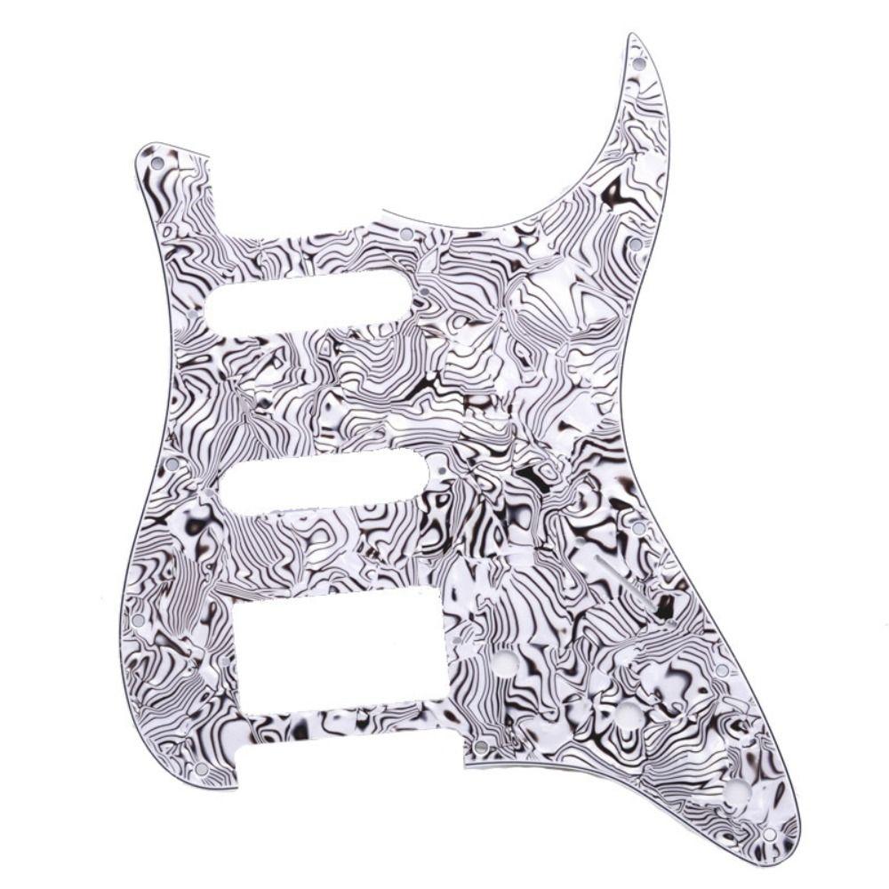 Mehrfarbiger Schlagbrettaufkleber PVC Zelluloid Schlagbrett ST SQ E-Gitarren-Schlagbrett