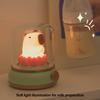 Capybara Night Light Cute Rechargeable Lamp Dimmable Timer Function Dual Mode LED Bedside Lamp Table Decoration