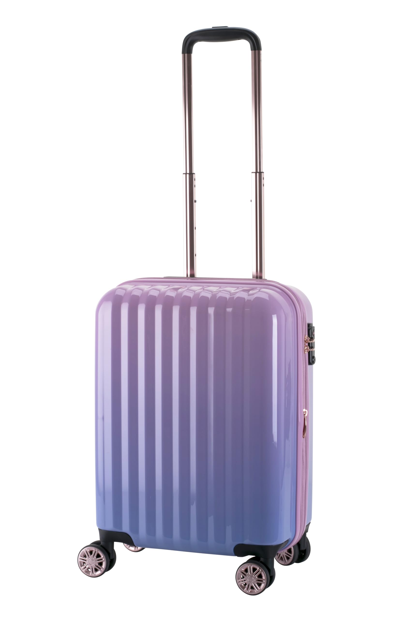 

Carry Case Suitcase Zipper Expandable Pastel Gradient Cute Stylish 36 when L 3kg Pink Purple [Actus] Carry-on (41 expanded) 74-20571