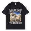 Camiseta Engraçada P Diddy Mount Touchmore Hip Hop Roupa Vintage Manga Curta Moda Masculina Oversized Streetwear T-shi...
