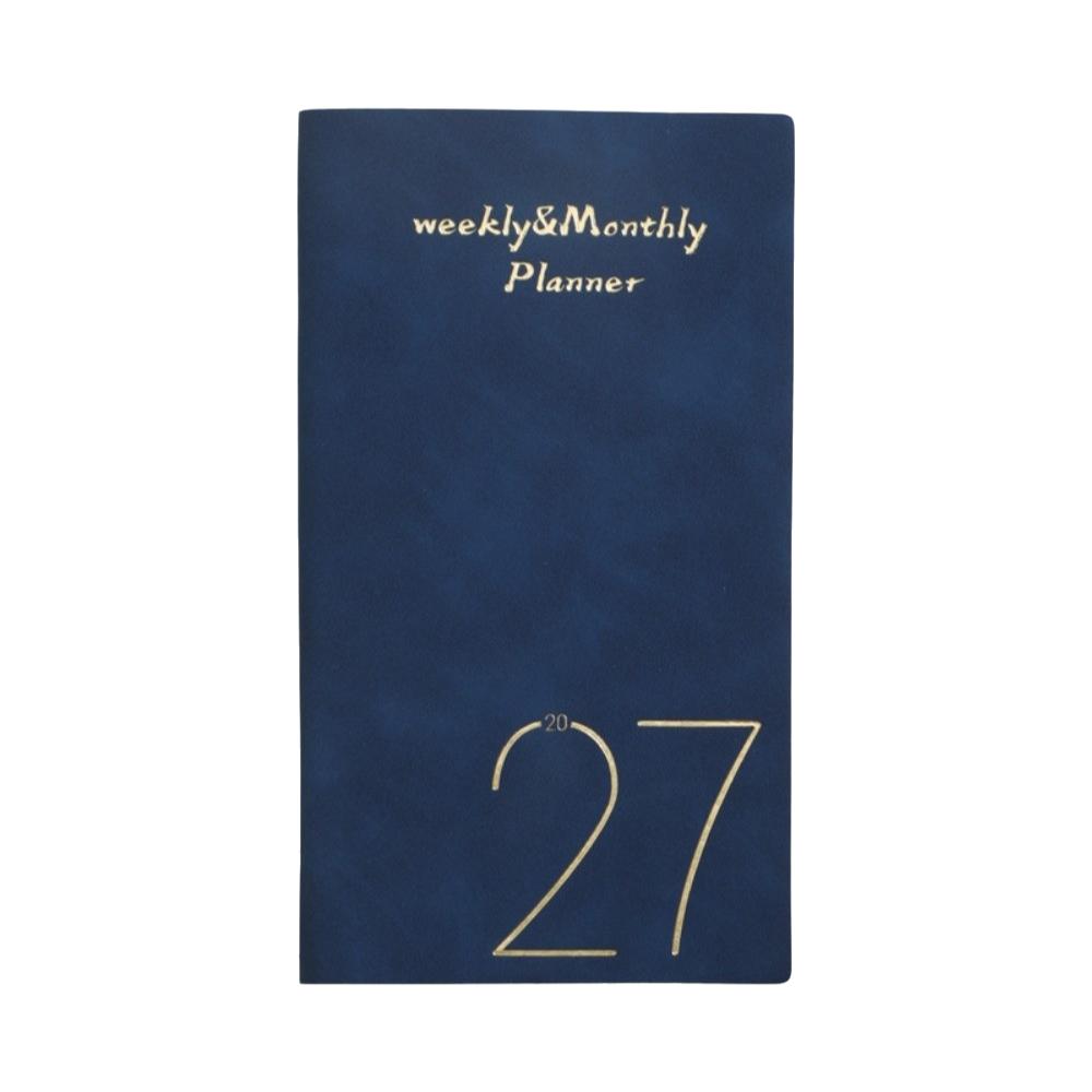 Daily Planning 2027 A6 Planner Notebook Portable Daily Planner New PU Notebook  School Supplies