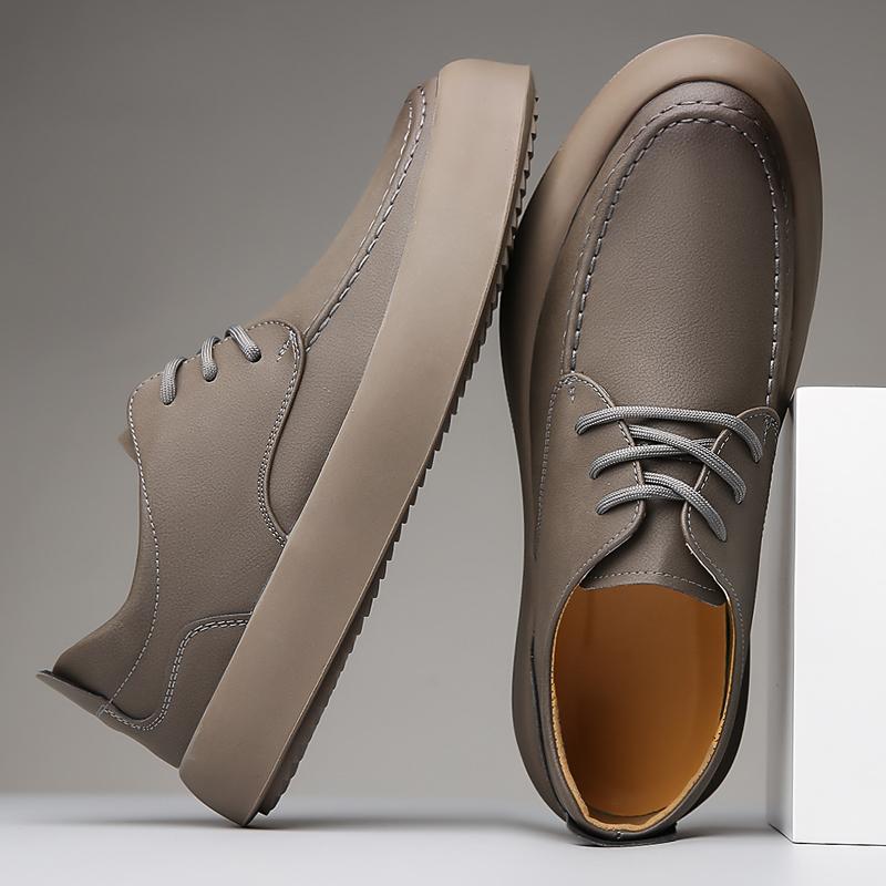 Fashion Breathable Comfortable Walking Shoes Lightweight Fashion Skate Shoes for Men Outdoor Running Shoe Men's Casual Lace-Up Sneakers