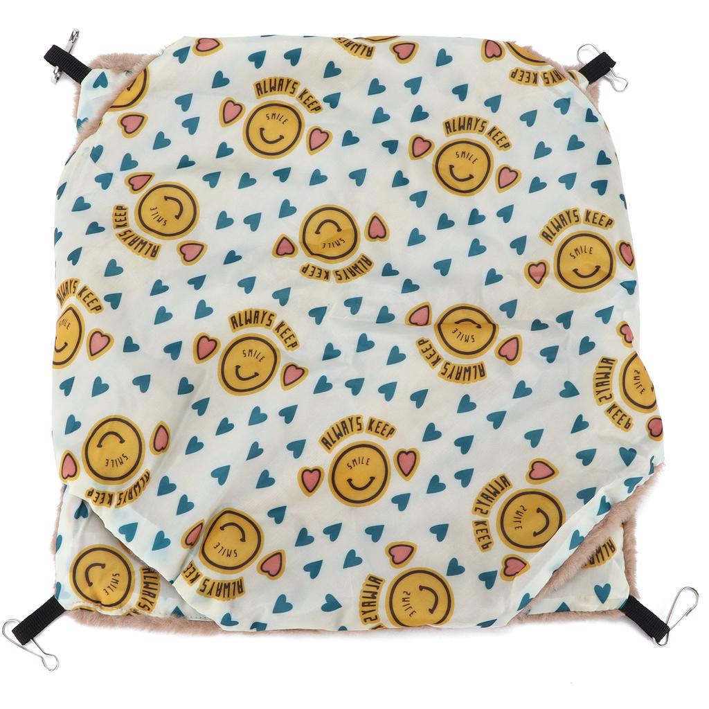 Small Pet Hanging Hammock Bunkbed Warm Pet Bed for Hamsters Mice White Rats and Other Small PetsS