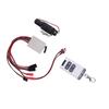 RC Car Winch Simulated 1 10 Scale RC Model Crawler Car Metal Winch with Connecting Line and Remote Controller for Axial