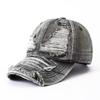 Personalized retro women's spring and autumn solid color hole washing board cap outdoor men's sunscreen sunshade baseball cap