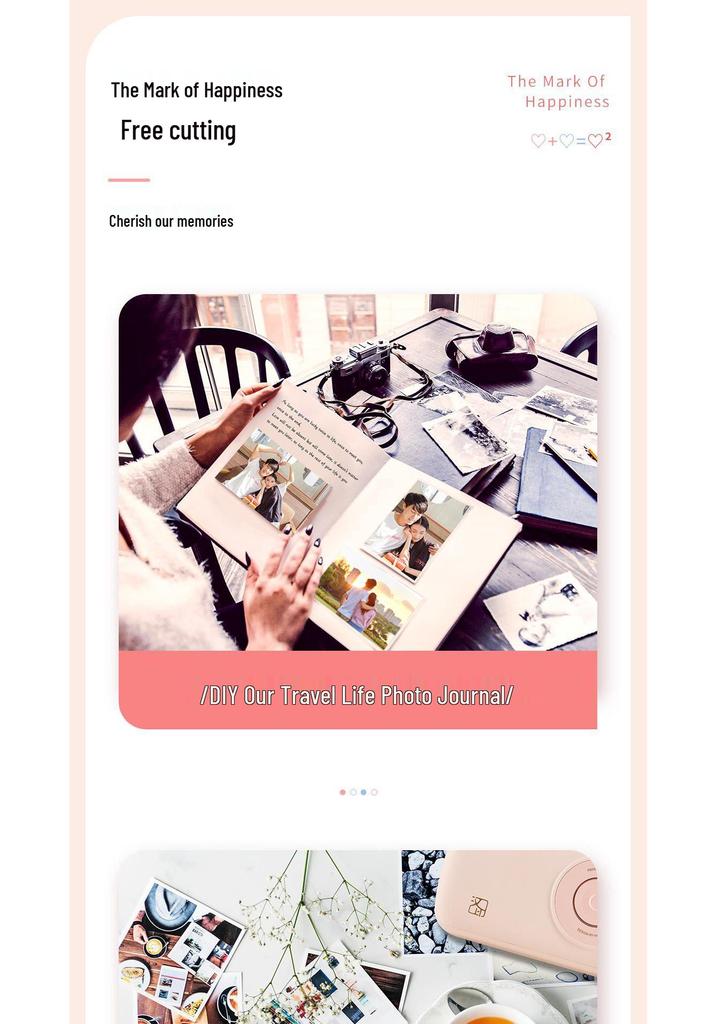 CP2100 Mobile Dye-Sublimation HD Color Photo Printer Portable Pocket Size