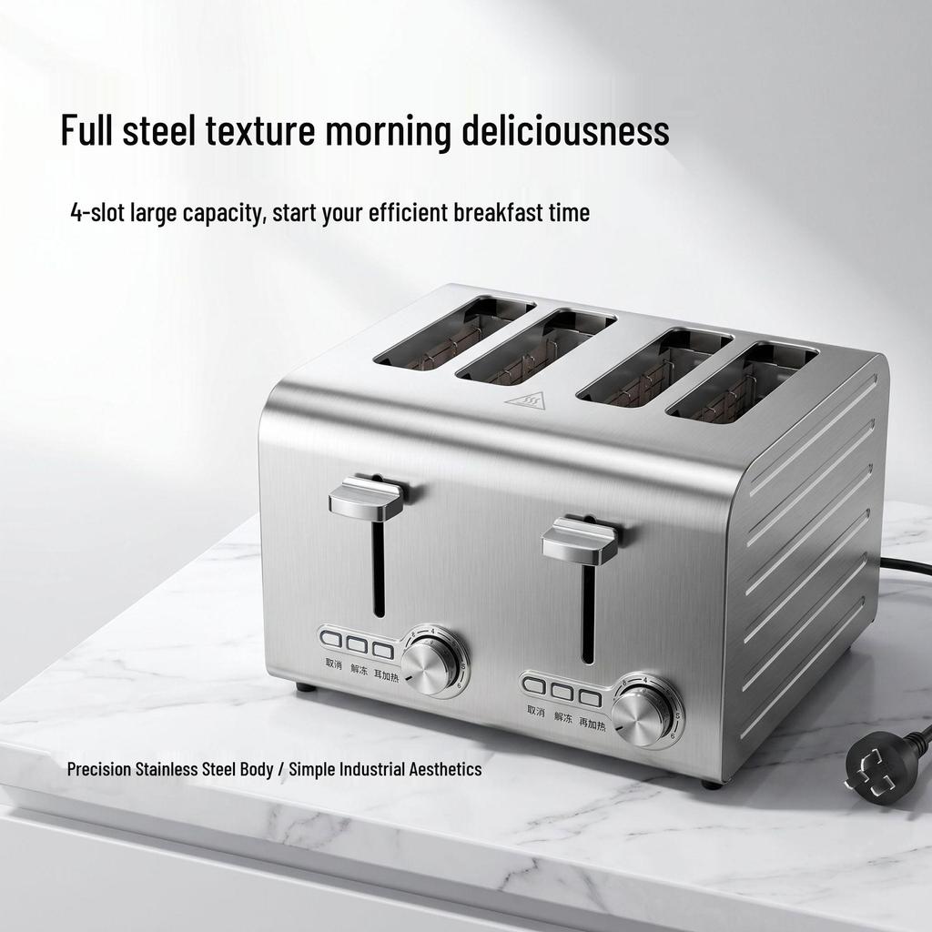 Fully Automatic 4-6 Slice Commercial Toaster Oven