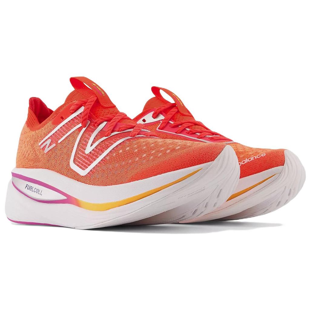 New Balance FuelCell SuperComp Trainer Electric Red Women Sneakers Silver-Metallic WRCXCR2