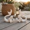 Micro Landscape Decoration 3D Printed Mermaid & Starfish Figurine, Exquisite Sculpture, Ocean Ornament for Fish Tank Theme Desktop Home Office