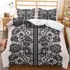 Flower Duvet Cover Set Colorful Flower Fresh Garden Botanical Twin Comforter Cover Women Flower Polyester Bedding Set Queen King