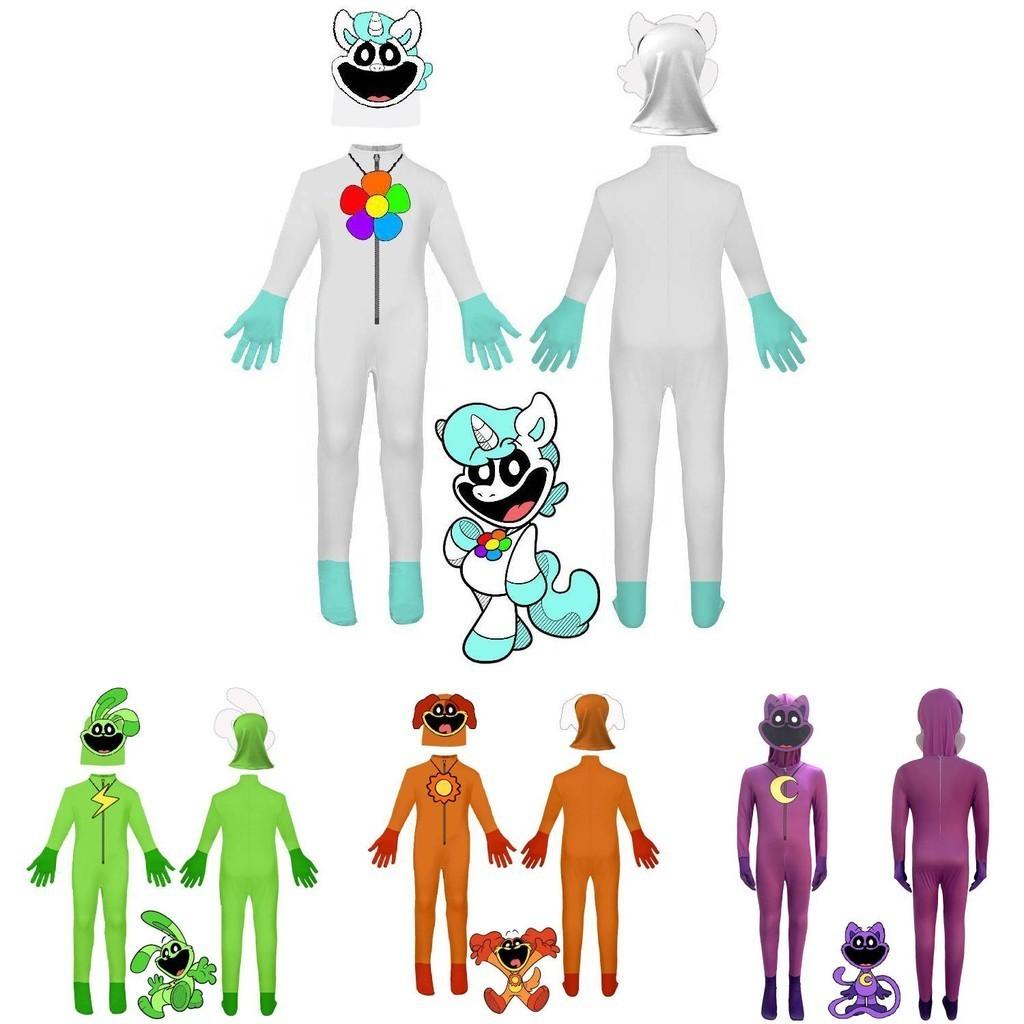 Poppy Playtimecos Children's Performance Costume Halloween Bodysuit Game-inspired