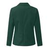 Women's Solid Color Casual Long Sleeve Cardigan Pocket Casual Jacket Suit Jacket