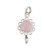 Rose Chalcedony Gemstone 925 Sterling Silver Jewelry Handmade Boho Pendant 1.80" PP-4-16