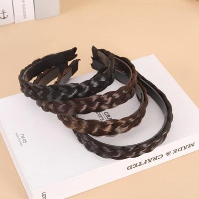 Braided Rice Tube Headband Wig Hairband